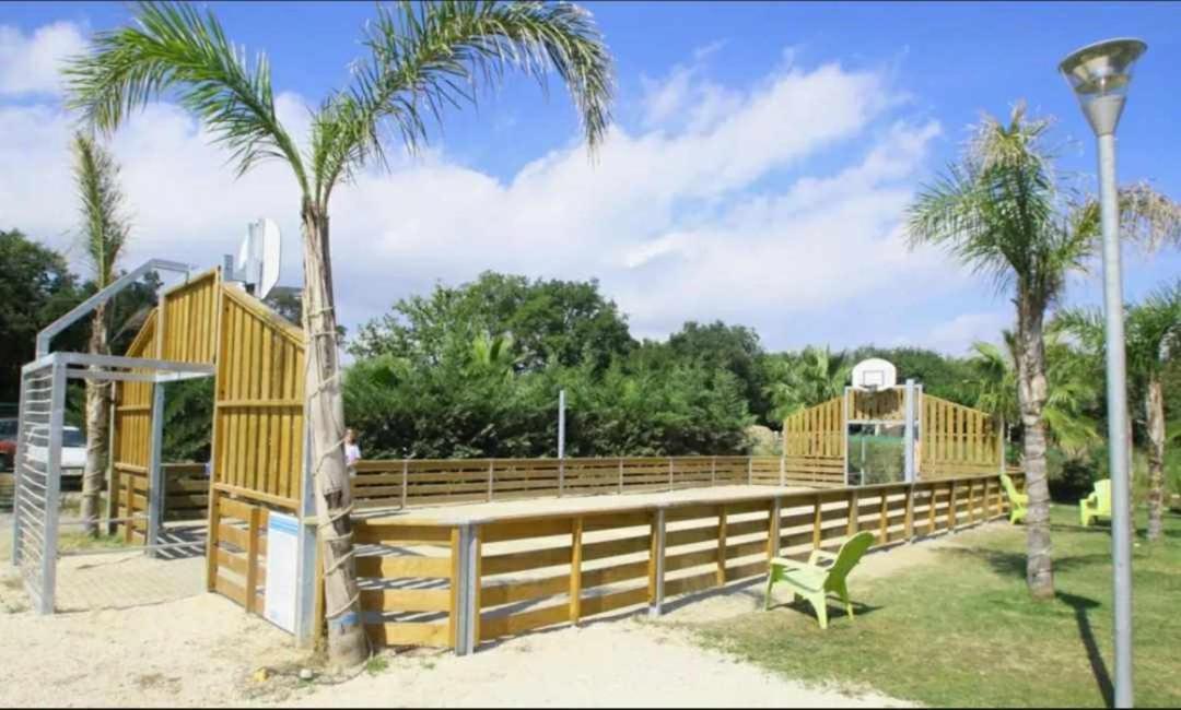 Camping Le Clos Du Thym - Аржеле-сюр-Мер Екстериор снимка
